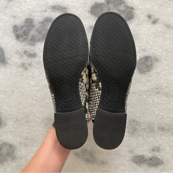 Circus by Sam Edelman - Harding Snakeskin Embossed Penny Loafer Mule - Picture 5 of 5